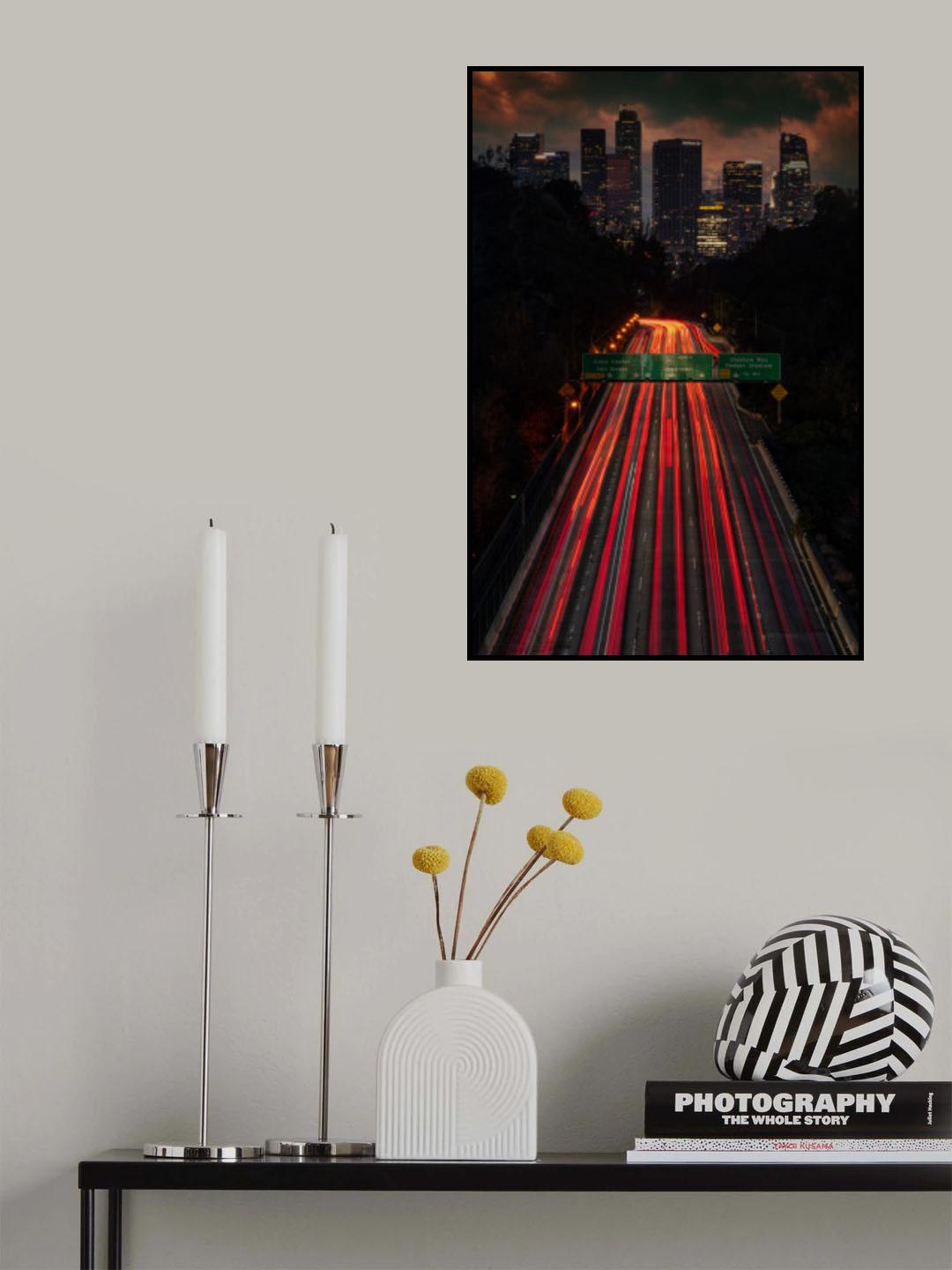 Los Angeles Poster och Canvastavla