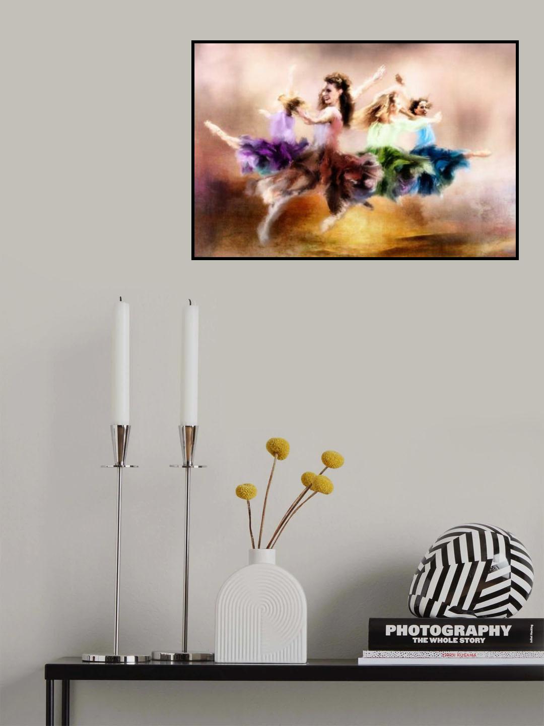 Dancing in the air... Poster och Canvastavla