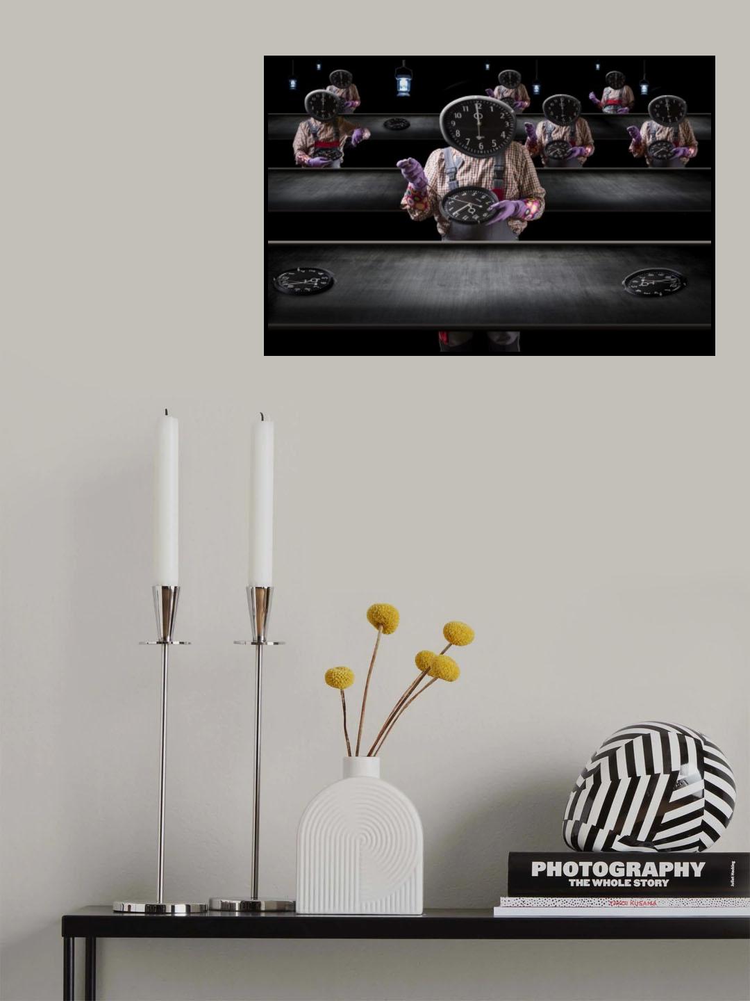 Clock-work Poster och Canvastavla
