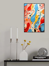 Terrazo pattern art 1 Poster och Canvastavla