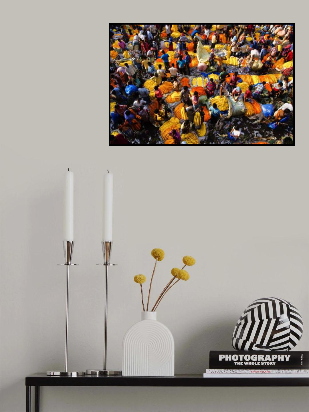 flower market Poster och Canvastavla