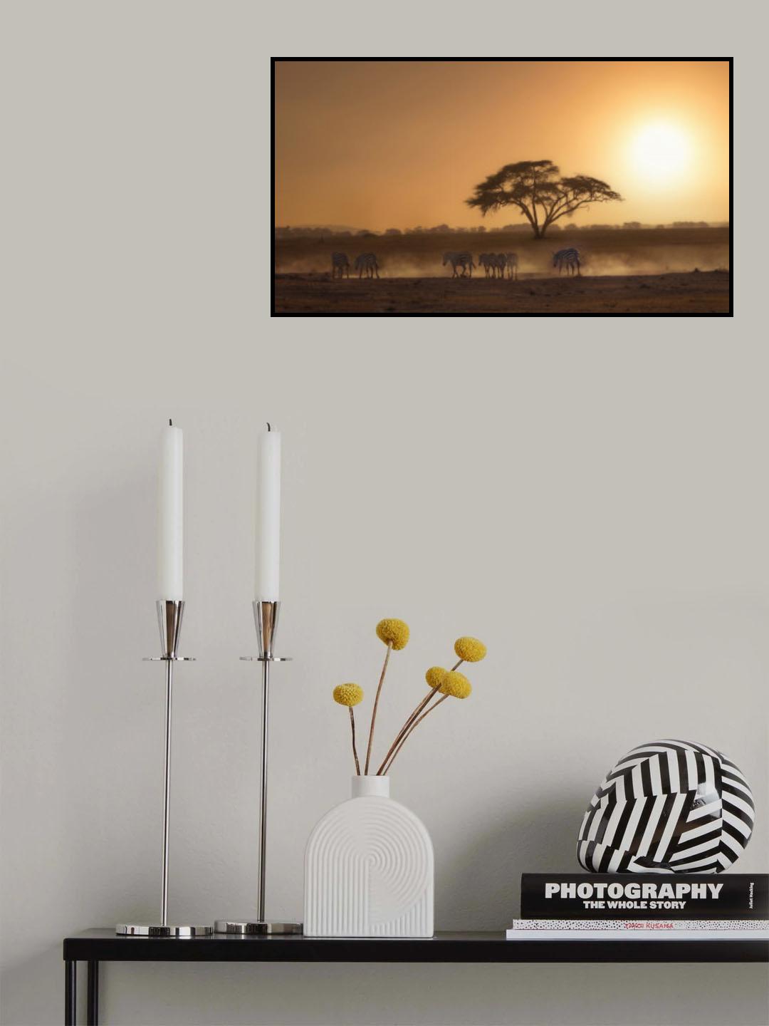 African scenes 7R44049 Poster och Canvastavla