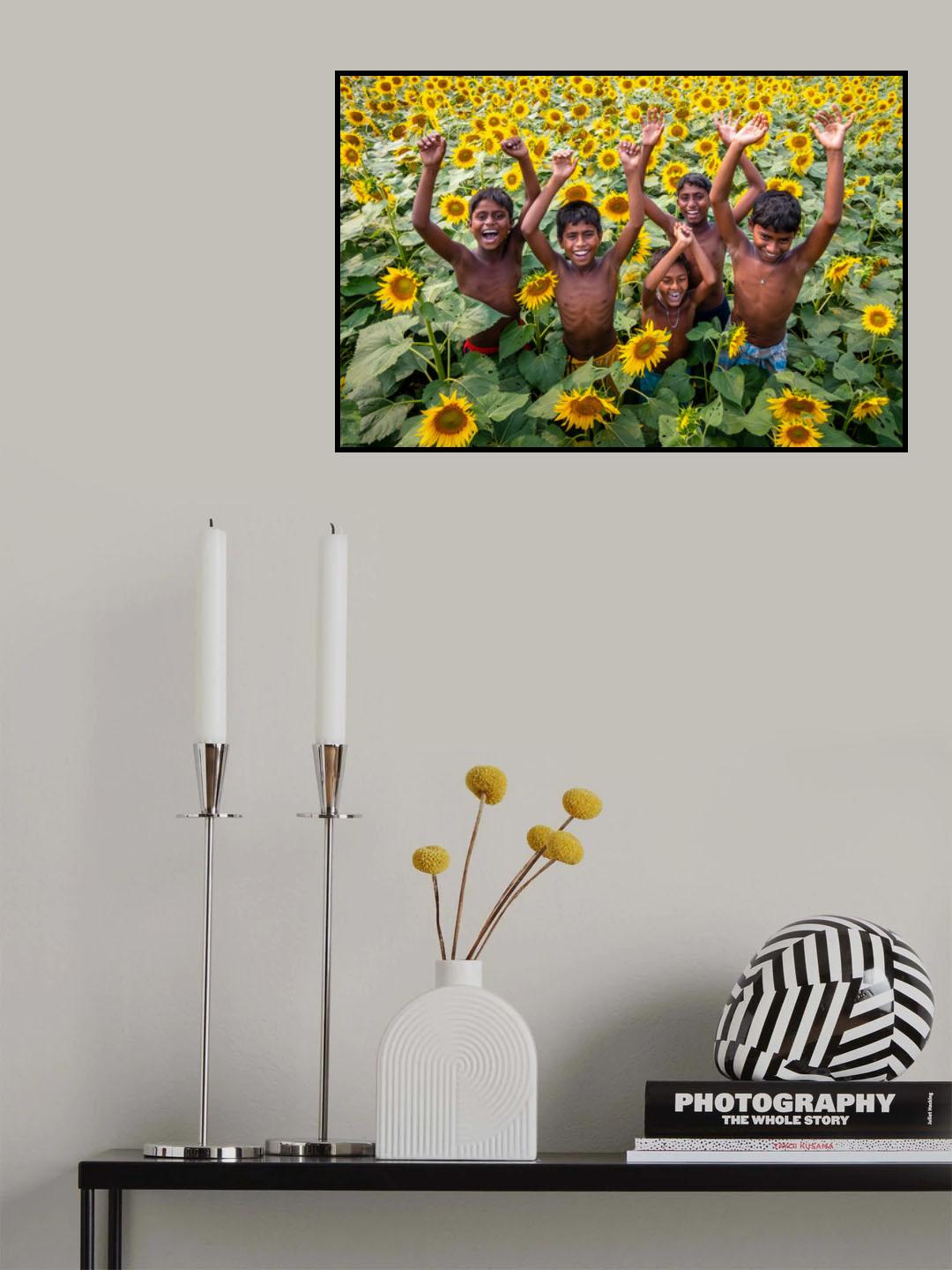 Blooming Together Poster och Canvastavla