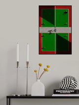 sports field Poster och Canvastavla