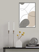 Abstract Bubbles Poster och Canvastavla