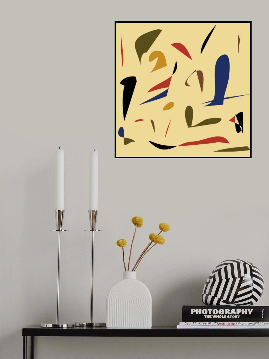 Bits and pieces Poster och Canvastavla