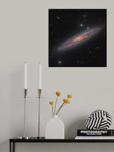 The Silver Coin Galaxy Poster och Canvastavla