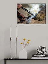 Shoeing a horse Poster och Canvastavla