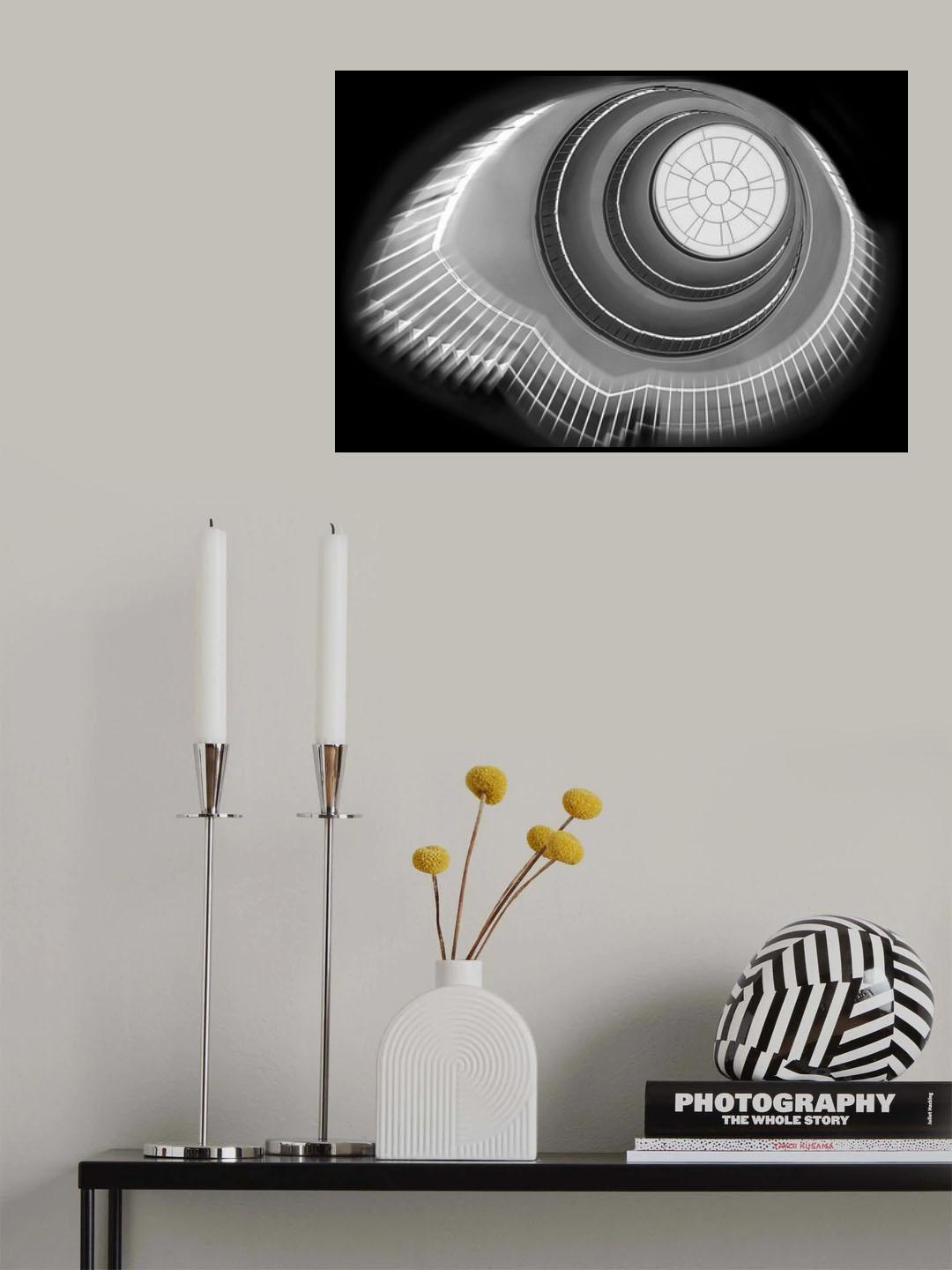 staircase abstract Poster och Canvastavla