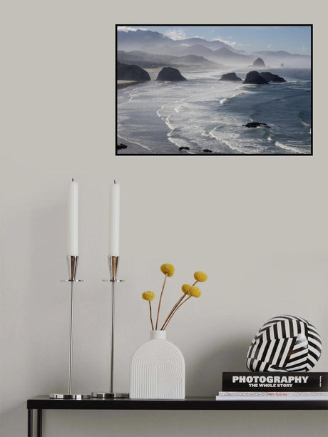 Morning view from Ecola Point Poster och Canvastavla