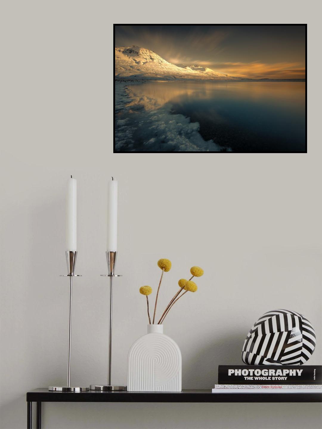 Arctic sunrise Poster och Canvastavla