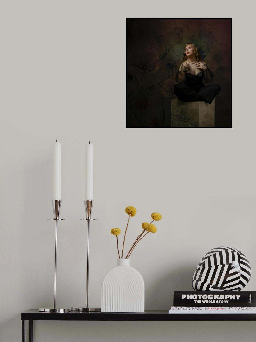 silent beauty Poster och Canvastavla