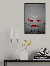 Striped still life Poster och Canvastavla