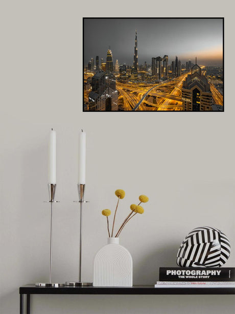Golden Light Poster och Canvastavla