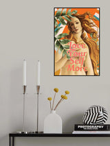 Love Yourself More Venus Poster och Canvastavla