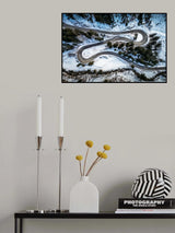 Winding road Poster och Canvastavla