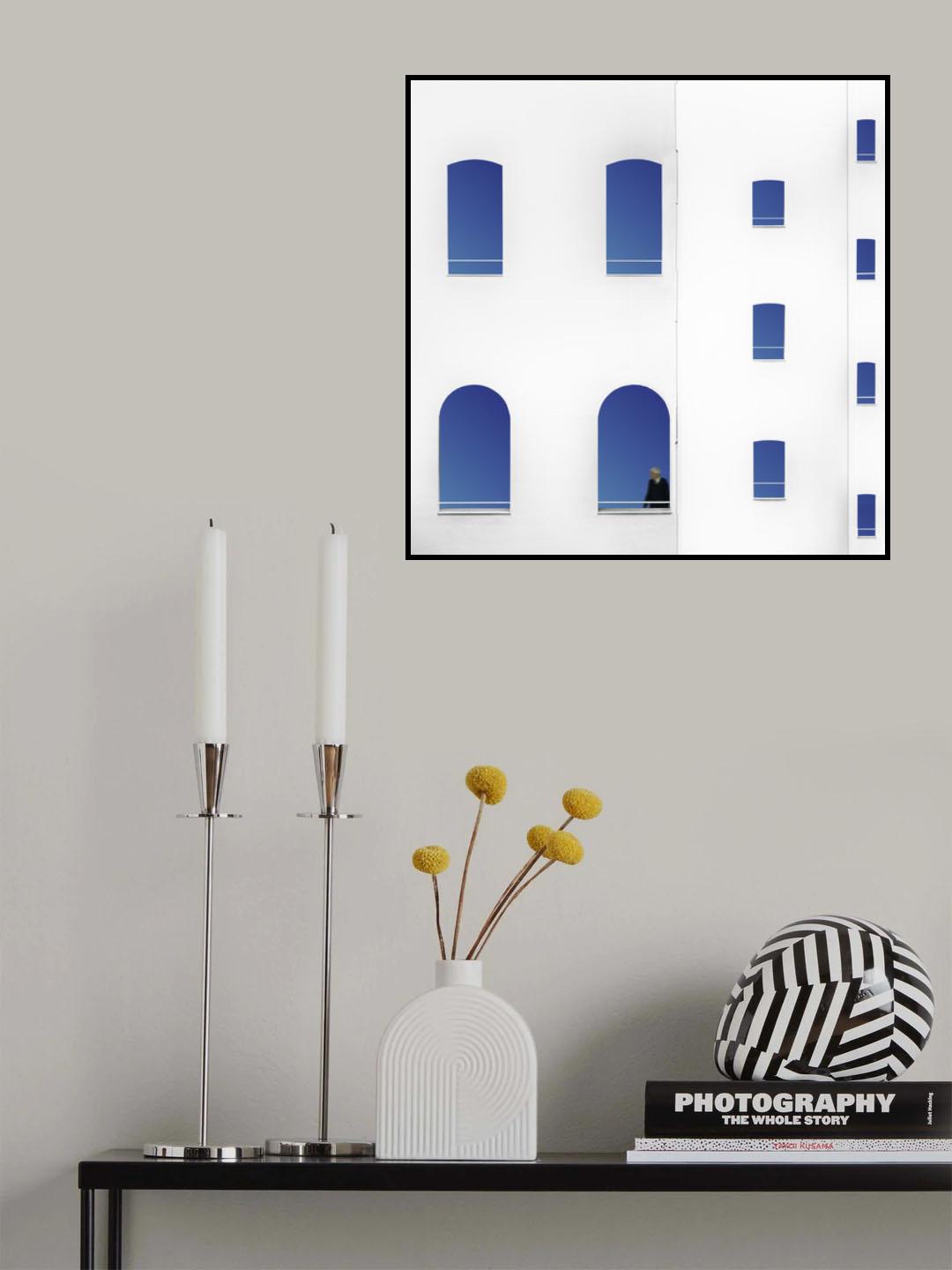 The attendant Poster och Canvastavla