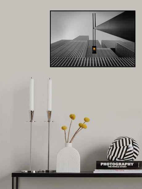 Yellow Light Poster och Canvastavla