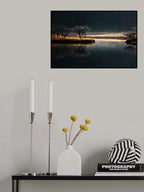 Morning of Kakumanbuchi Poster och Canvastavla