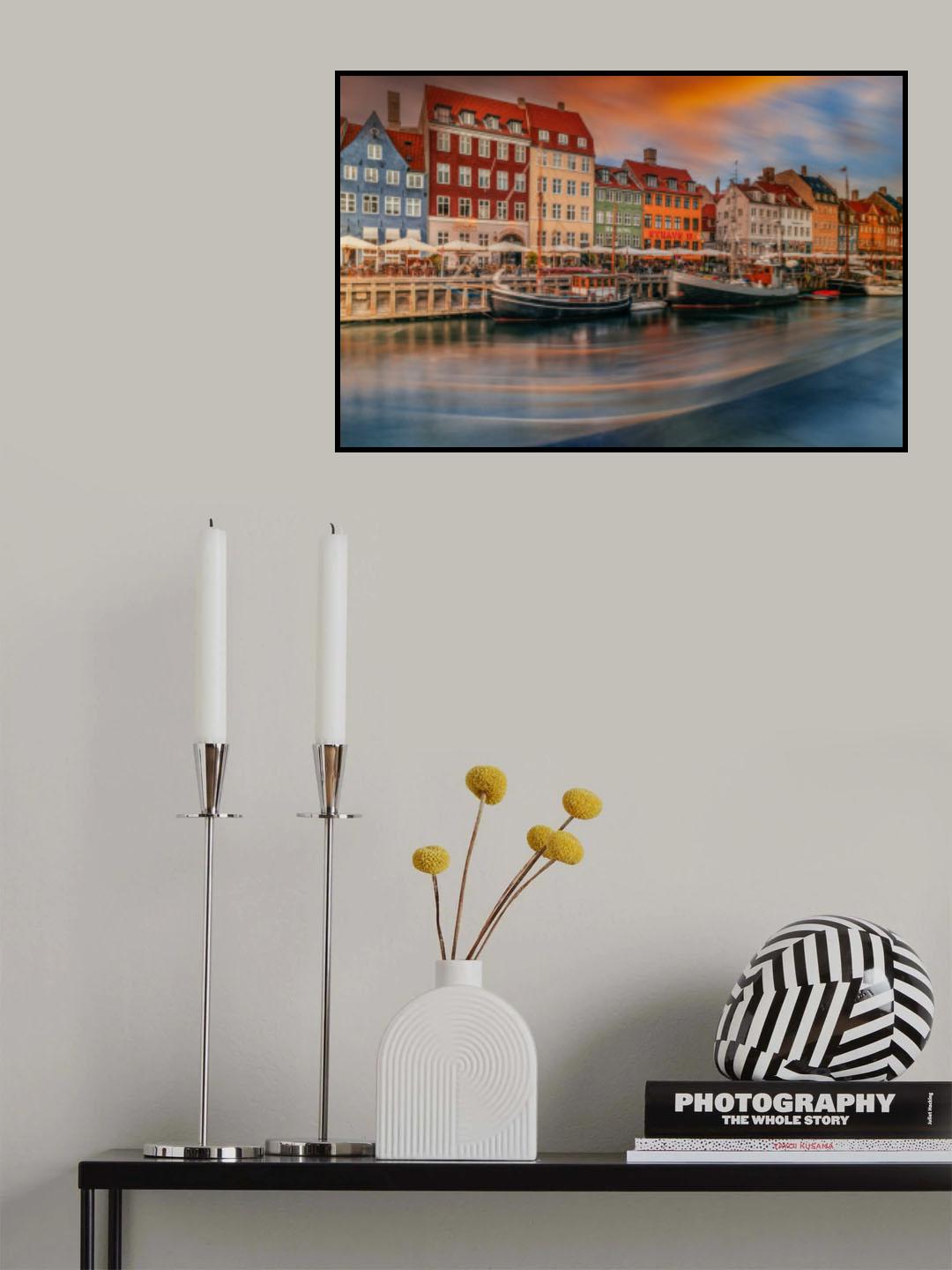 Copenhagen Poster och Canvastavla