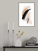Simple Beige-2 Poster och Canvastavla