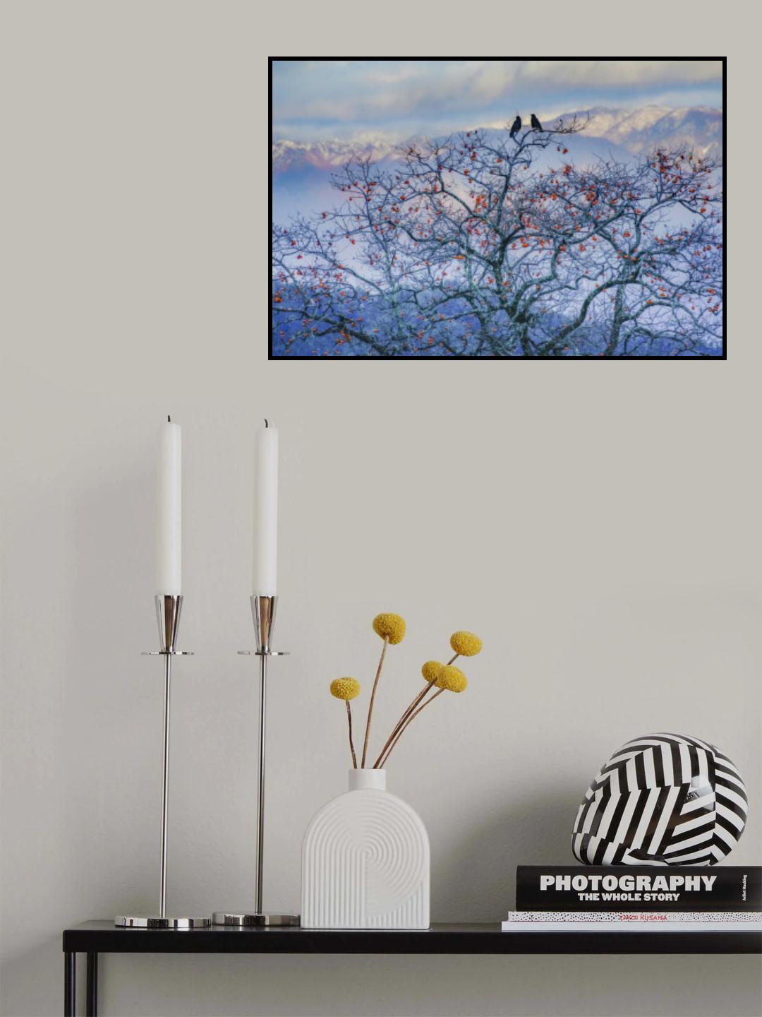 Remaining persimmon Poster och Canvastavla