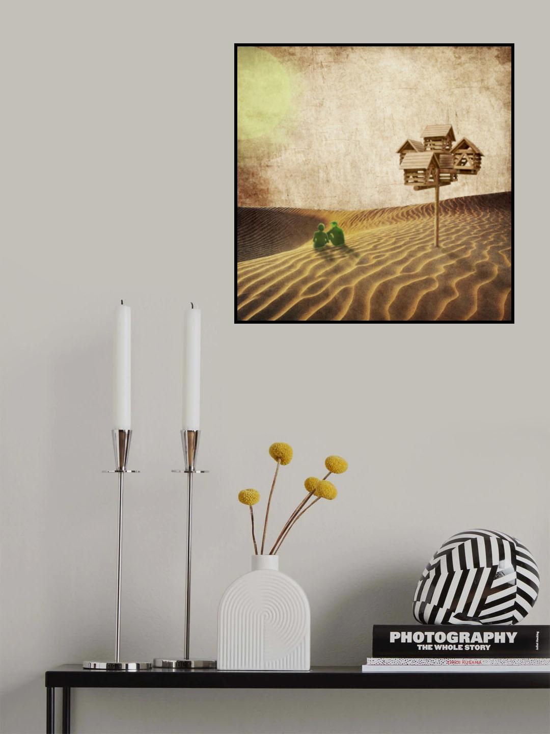 Bird house Poster och Canvastavla