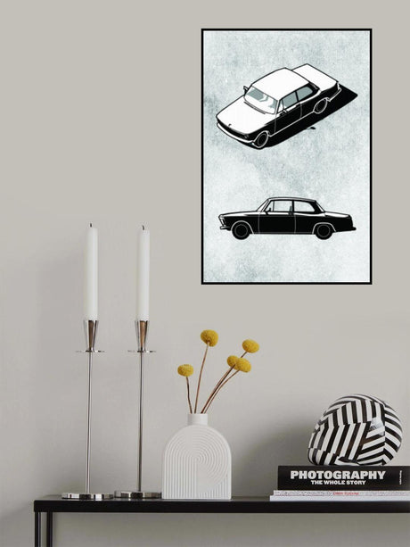 Minimal Car Series Ii Poster och Canvastavla