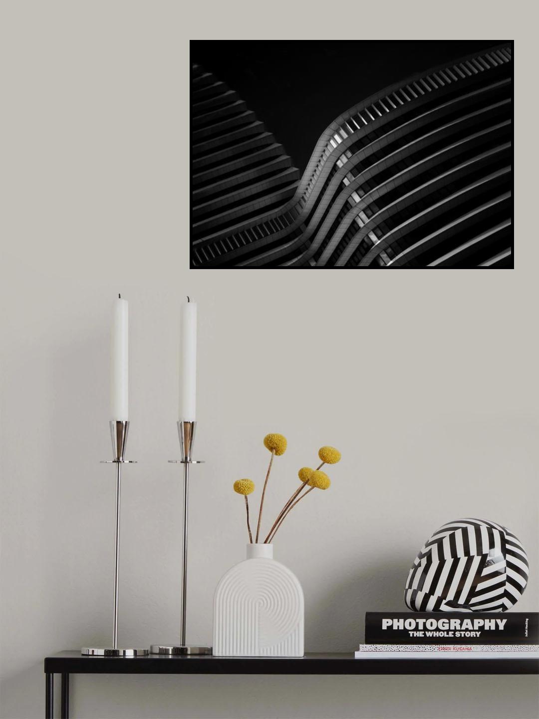 Connected by the Light Poster och Canvastavla