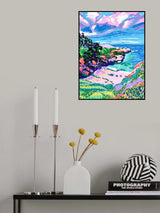 China Cove Beach Poster och Canvastavla