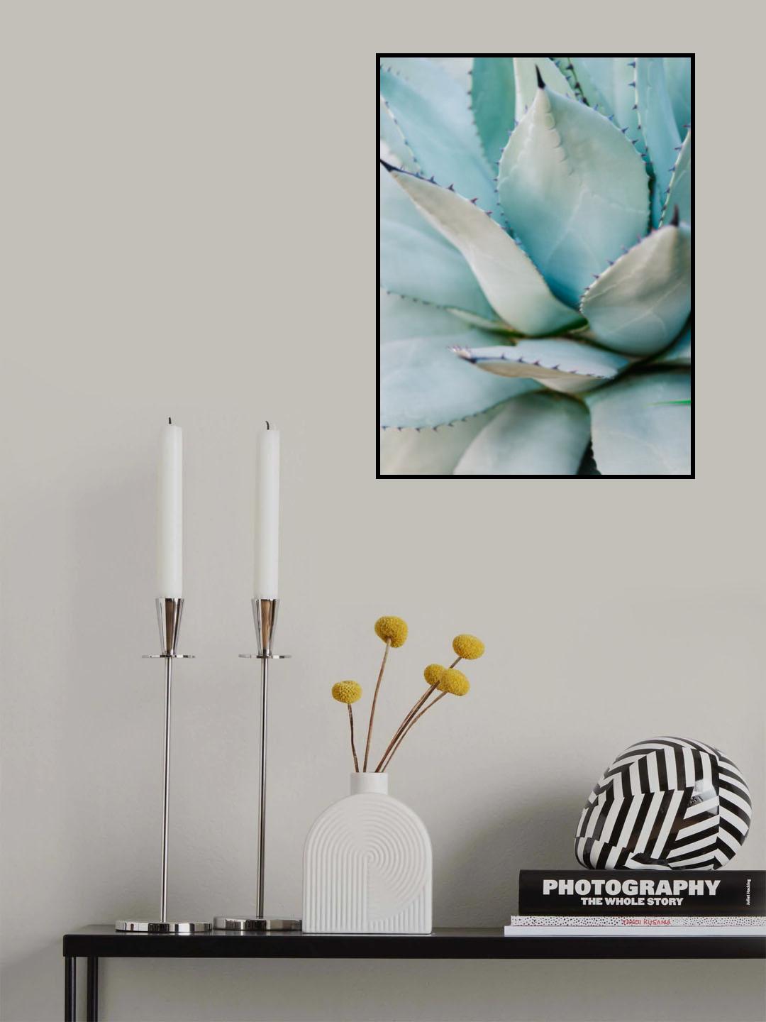 Succulent Green Poster och Canvastavla