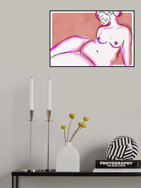 Sensuality (Pink Version) Poster och Canvastavla