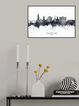 Fredericton Canada Skyline Poster och Canvastavla