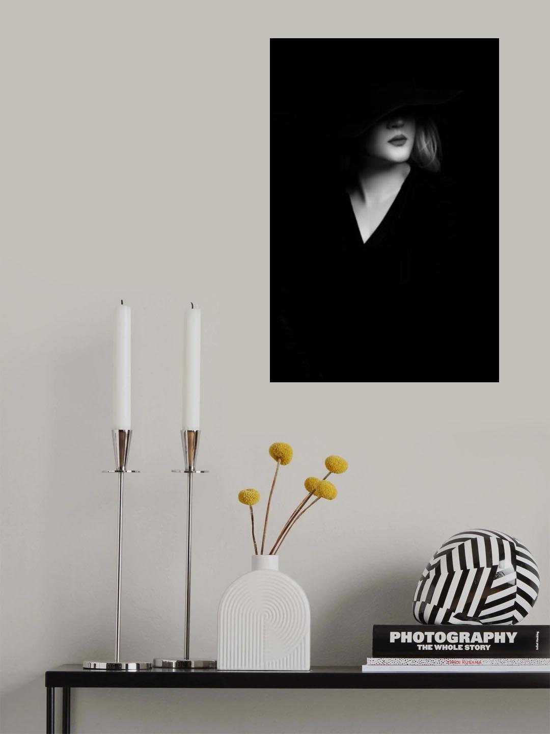 Lady Poster och Canvastavla