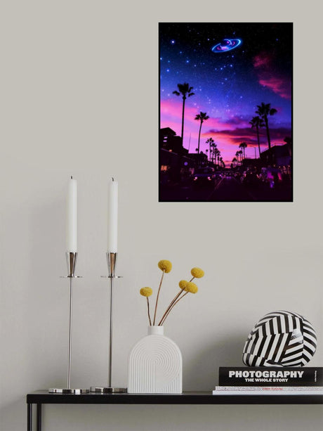 Aesthetic Night Poster och Canvastavla