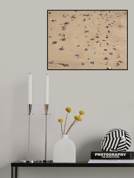 Colorful summer beach Poster och Canvastavla