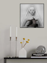 Virgin Mary Is Black Poster och Canvastavla