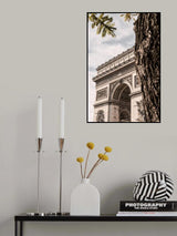 Arc de Triomphe Paris Poster och Canvastavla