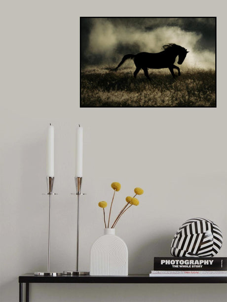 a short story about the morning glory Poster och Canvastavla