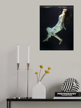 underwater artistic portrait shooting Poster och Canvastavla