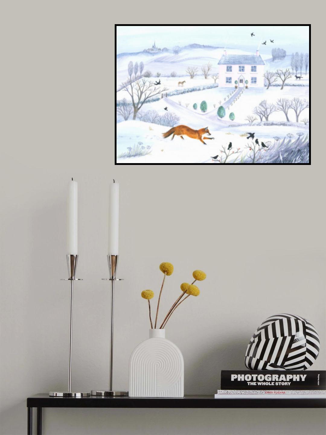The Winter Fox Poster och Canvastavla