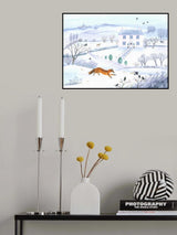 The Winter Fox Poster och Canvastavla