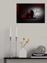 From the series "Red and Black" Poster och Canvastavla