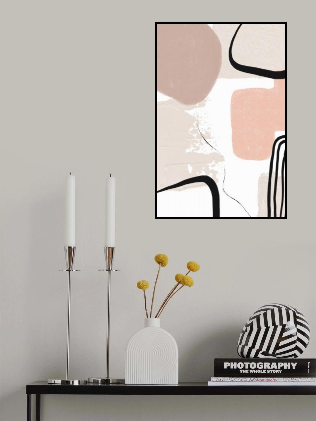 Smooth Shape 2 Poster och Canvastavla