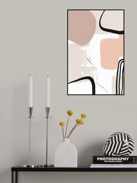 Smooth Shape 2 Poster och Canvastavla