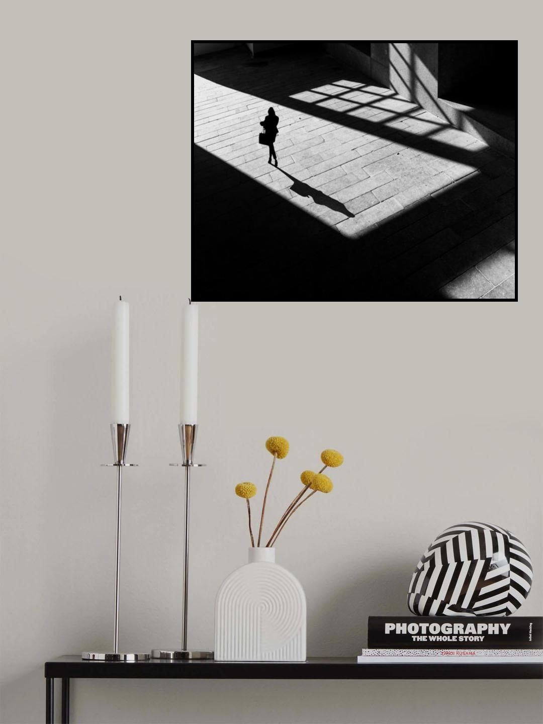 Stepping out Poster och Canvastavla
