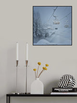 Snow Poster och Canvastavla