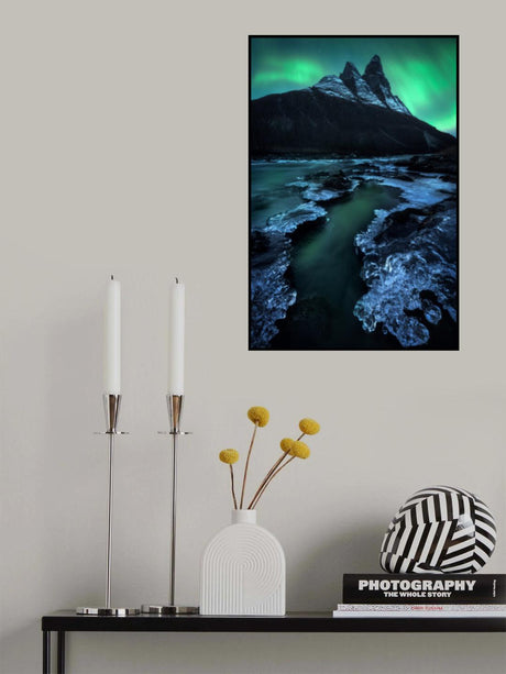 Arctic Night Poster och Canvastavla