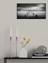 the remains of a pier Poster och Canvastavla