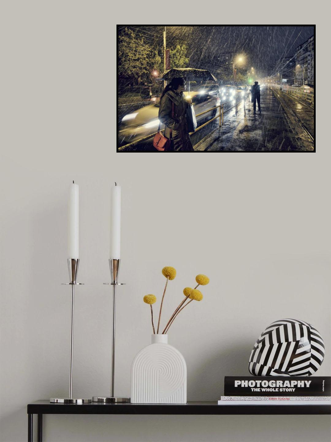 First snow Poster och Canvastavla